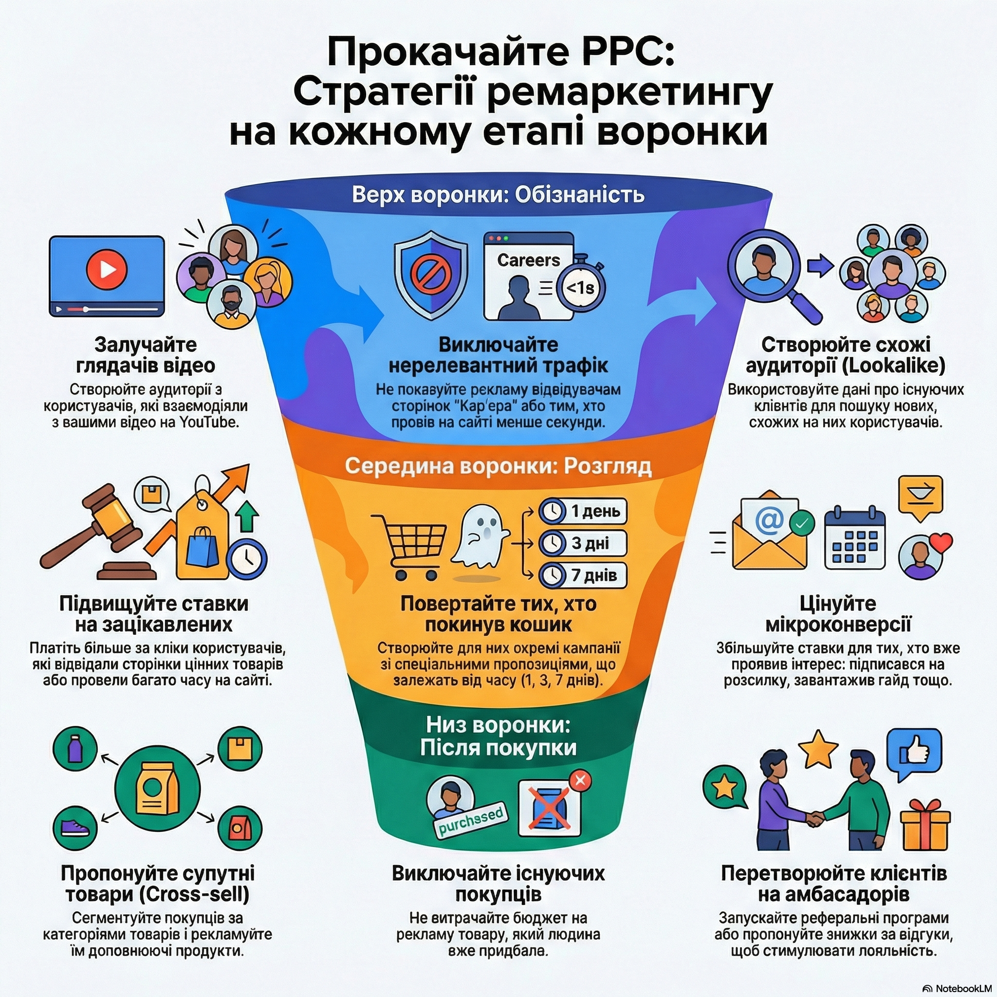 10 списків ремаркетингу, які «прокачають» вашу контекстну рекламу